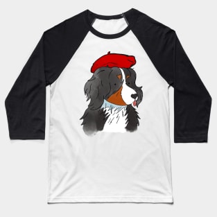 Pawncakes Art - French Boi - Cyan Baseball T-Shirt